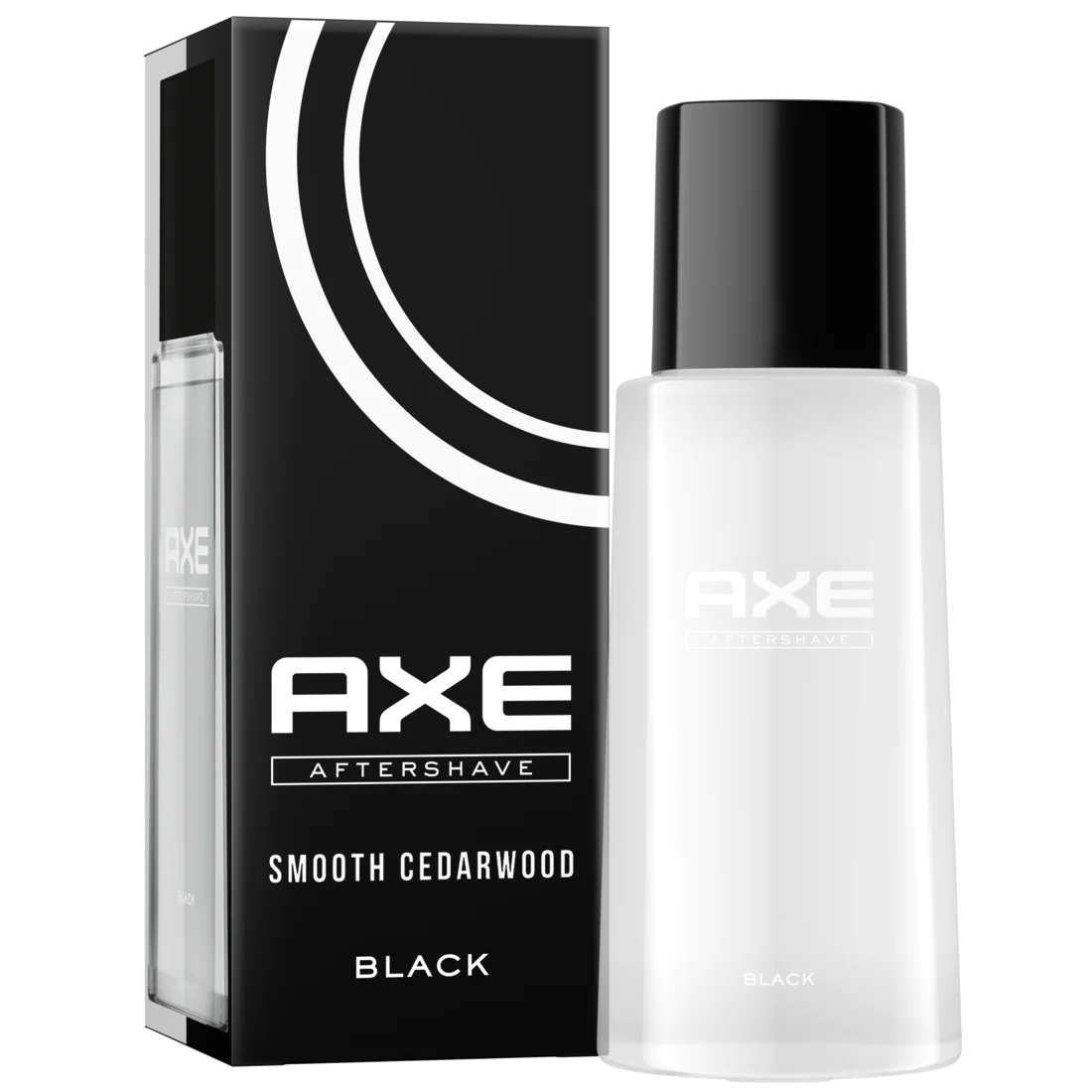 Axe Aftershave BLACK Glattes Zedernholz 100 ml.