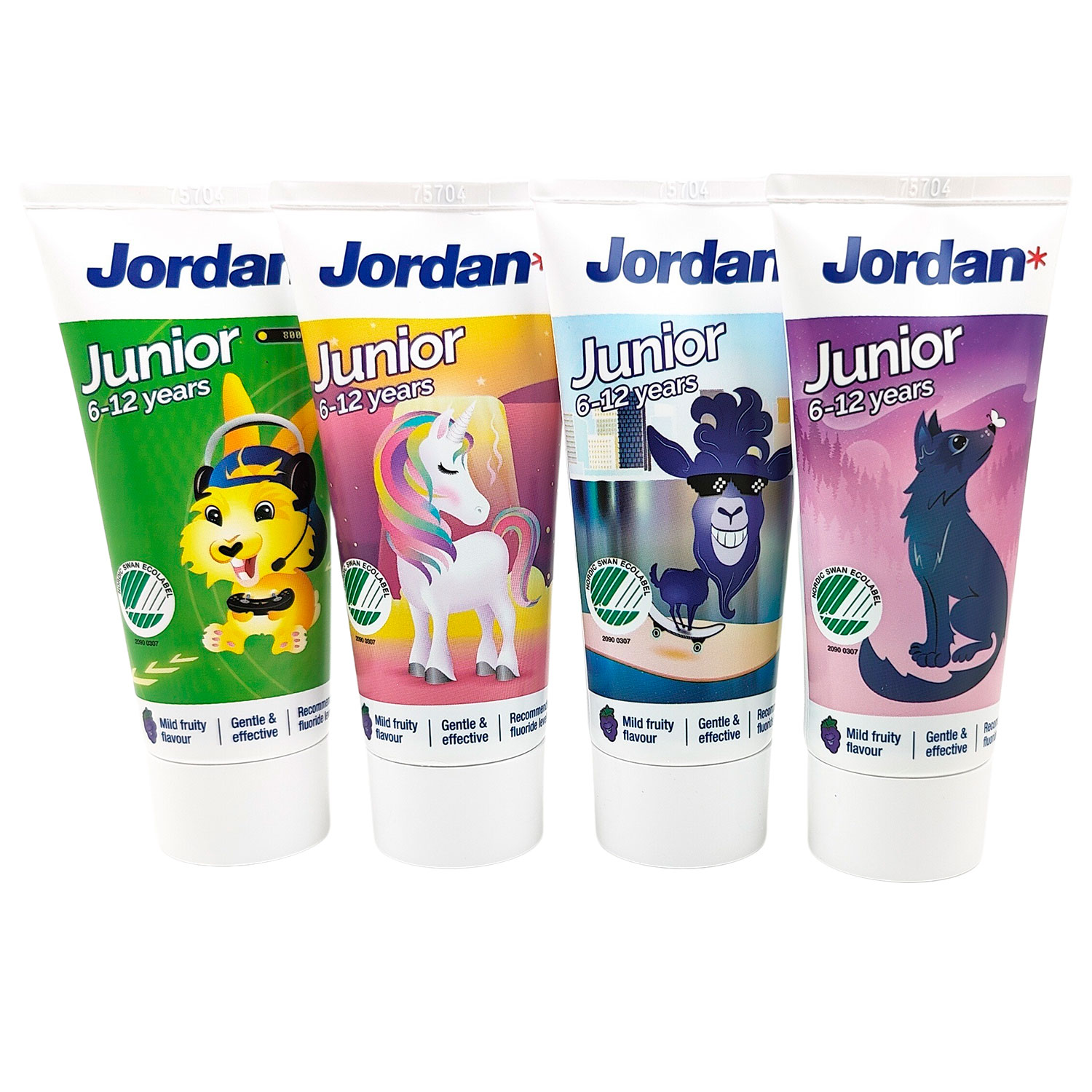 Jordan Børnetandpasta Junior 6-12 år 50 ml