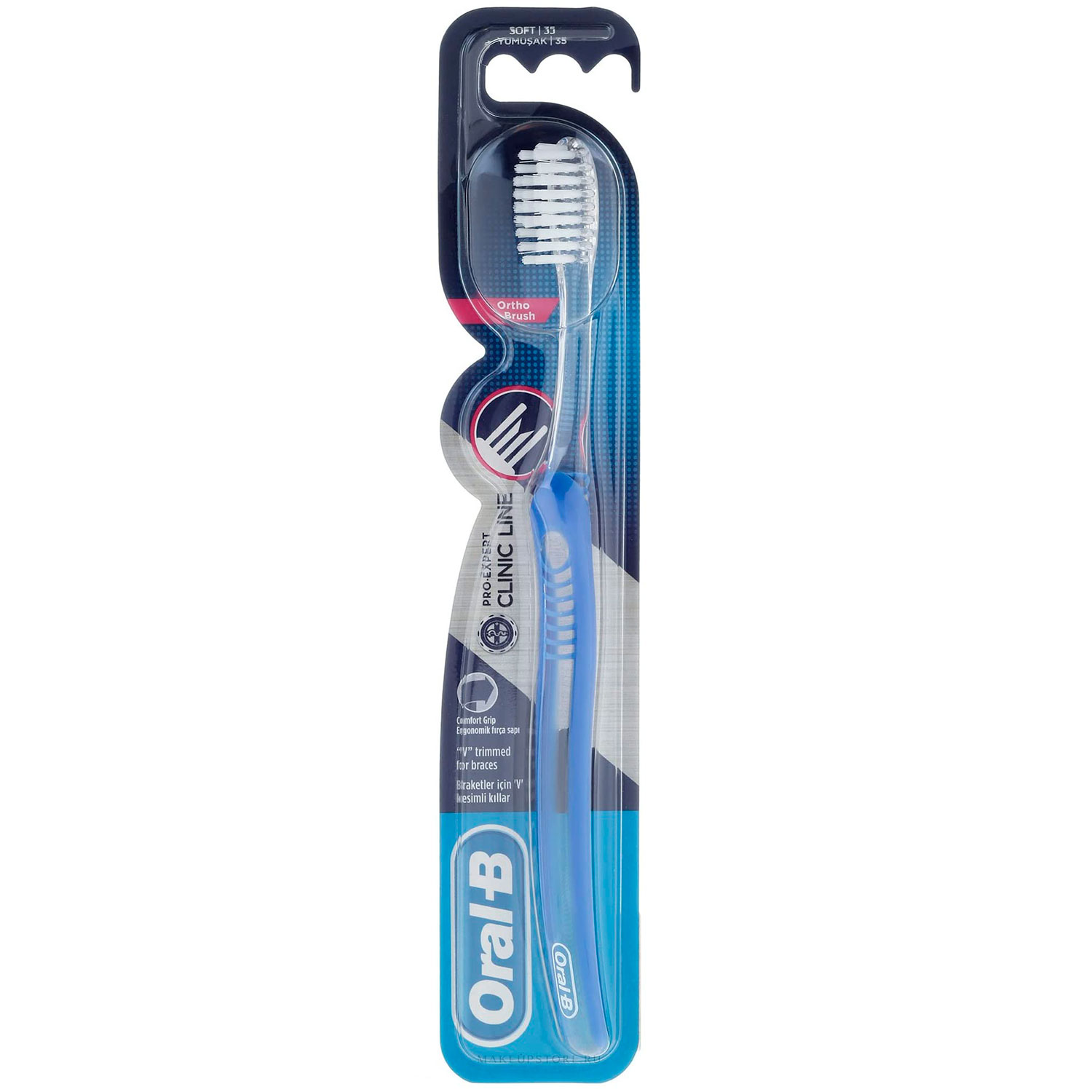 Oral-B Ortho Tandbørste Expert Clinic Soft 35