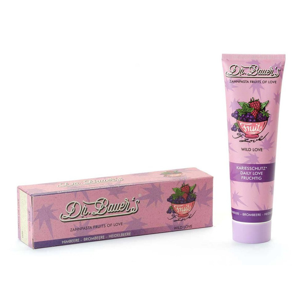 Dr. Bauer's Zahnpasta Fruits of Love WILD Love