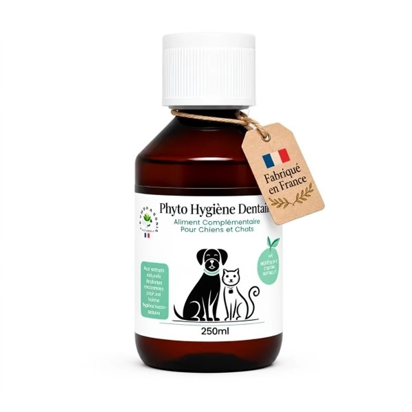 La Phyto dAnaïs Mundpleje til Hunde & Katte Til Drikkevand eller Foder (250 ml) - La Phyto d'Anaïs