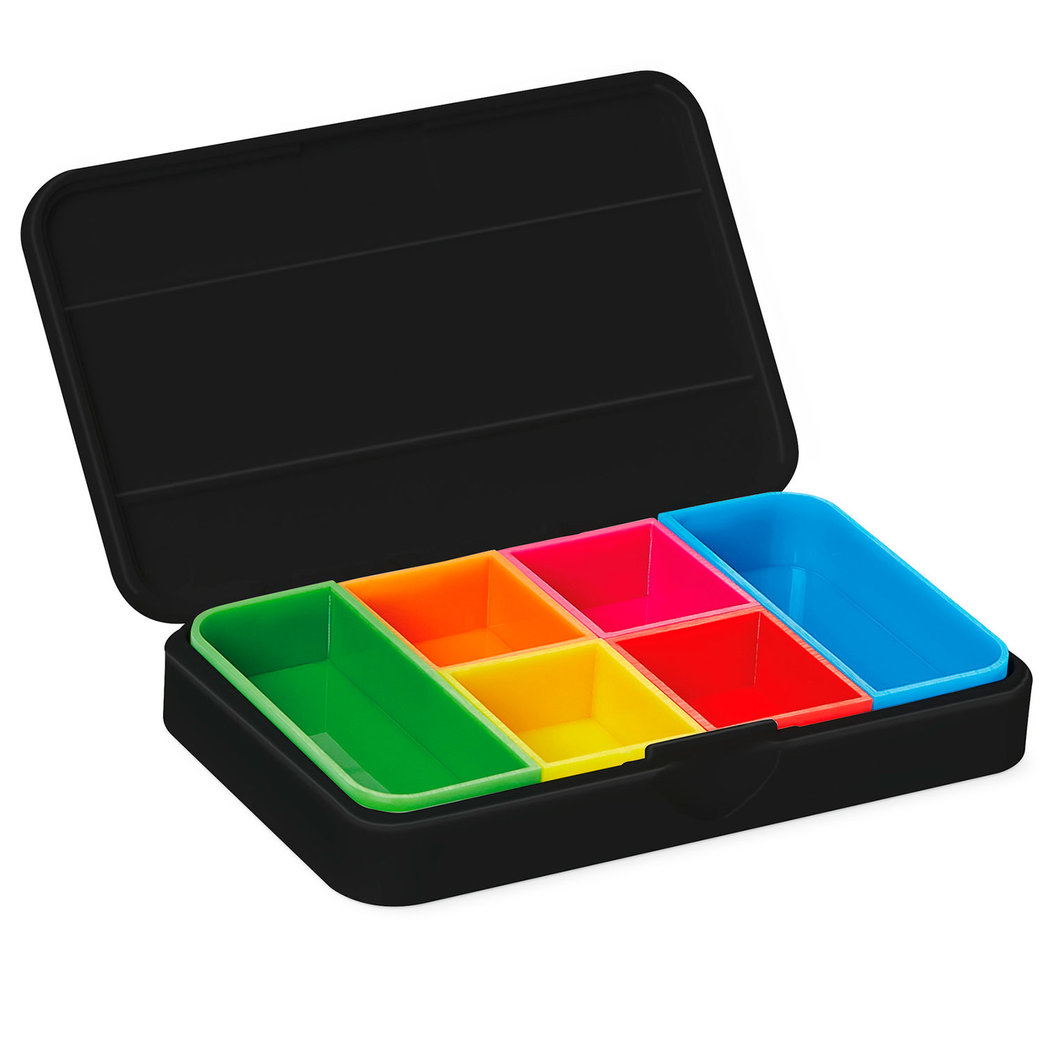 Pillendose für APP Vitility Smart Pill Box SCHWARZ