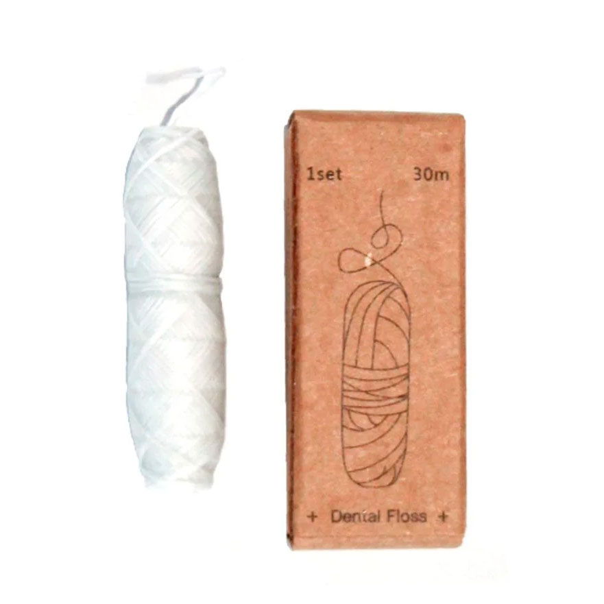 Zahnseide ohne PFAS Mais CP-Bamboo Nachfüllpackung