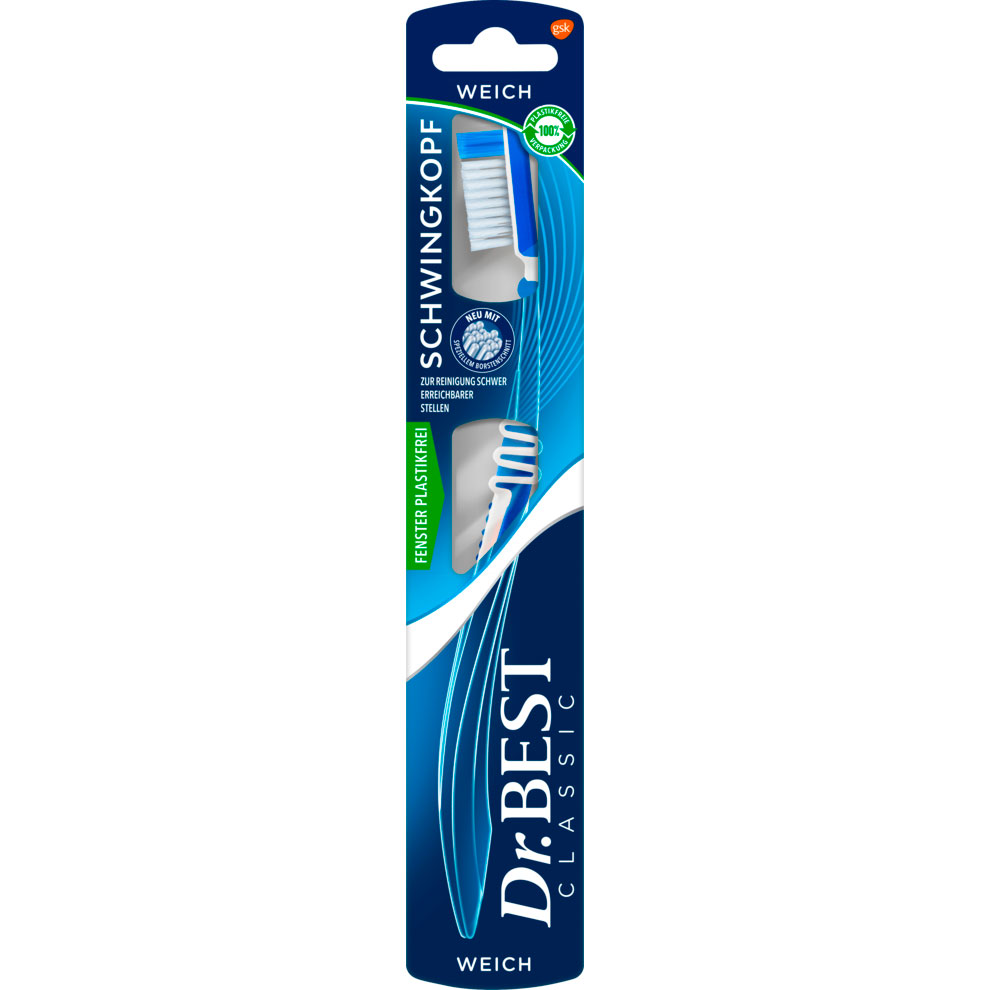 Dr. Best Zahnbürste Schwingkopf SOFT