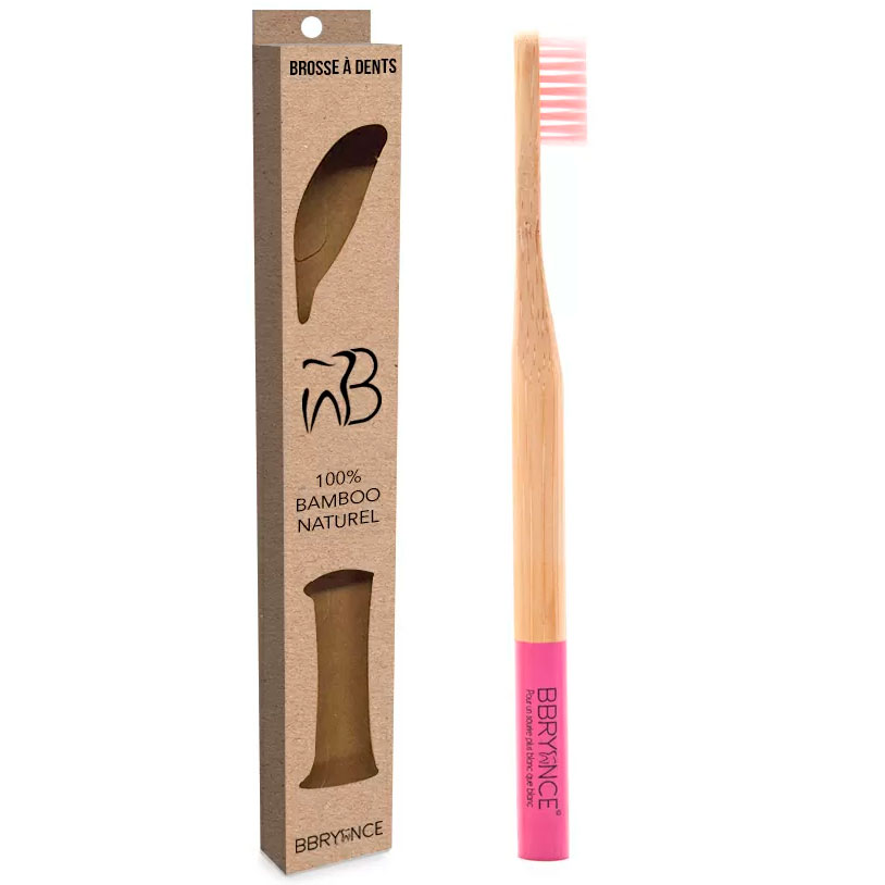 Bambuszahnbürste Bbryance EcoBamboo PINK