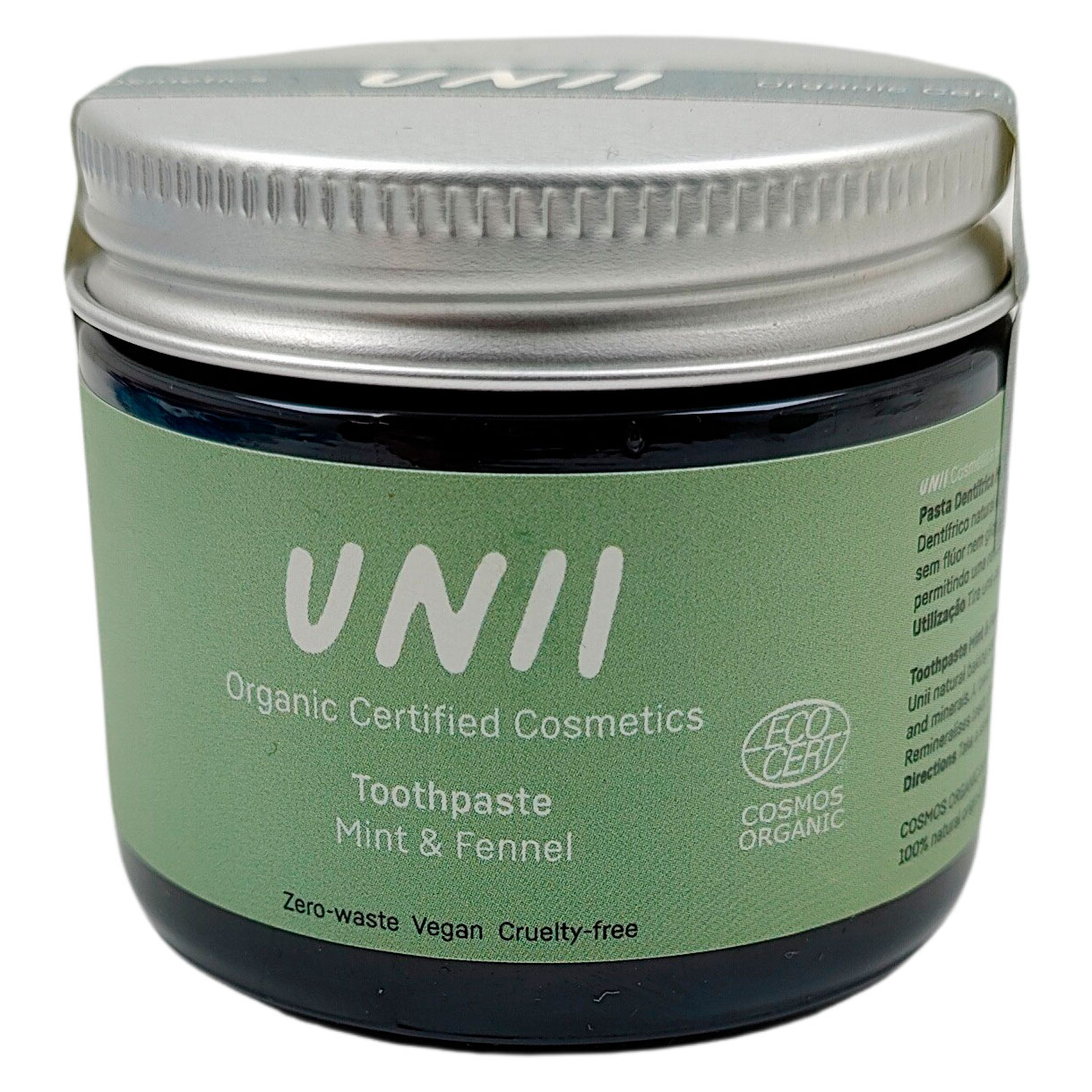 Bio-Zahnpasta Unii Mint & Fenchel