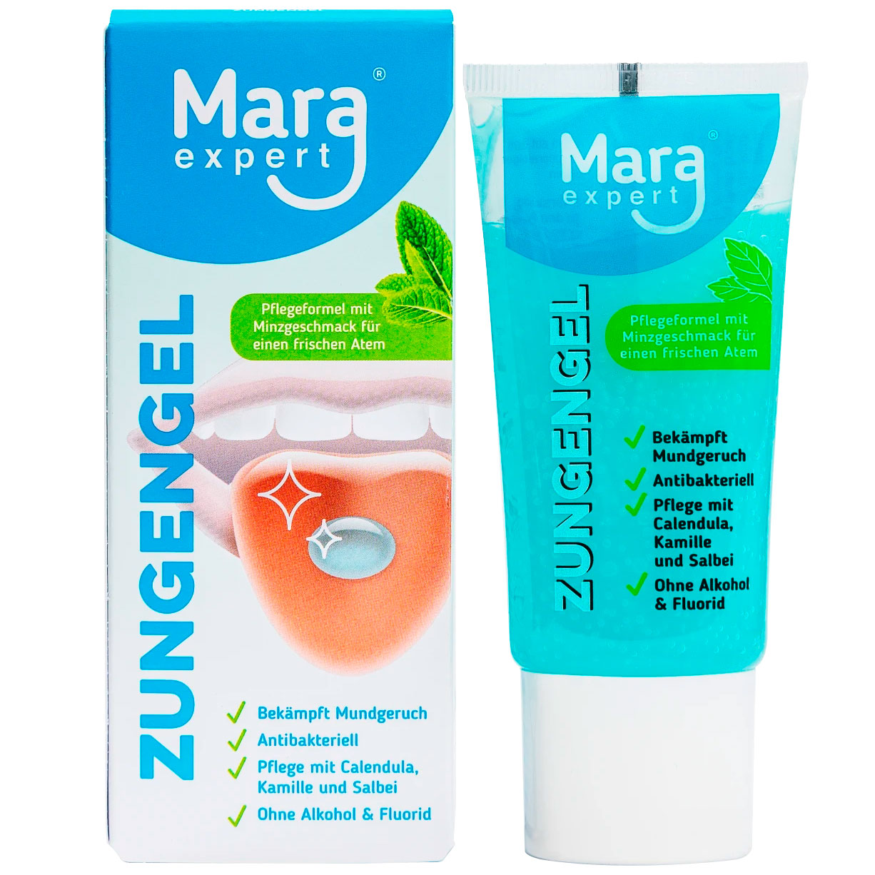 Gel für Zungenreiniger Mara Expert Zungenschaber-Gel