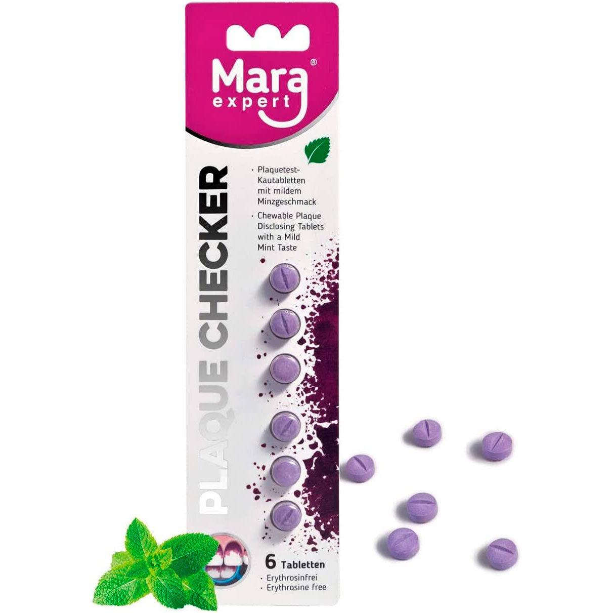 Farvetabletter Plak Mara Expert Plaque Checker