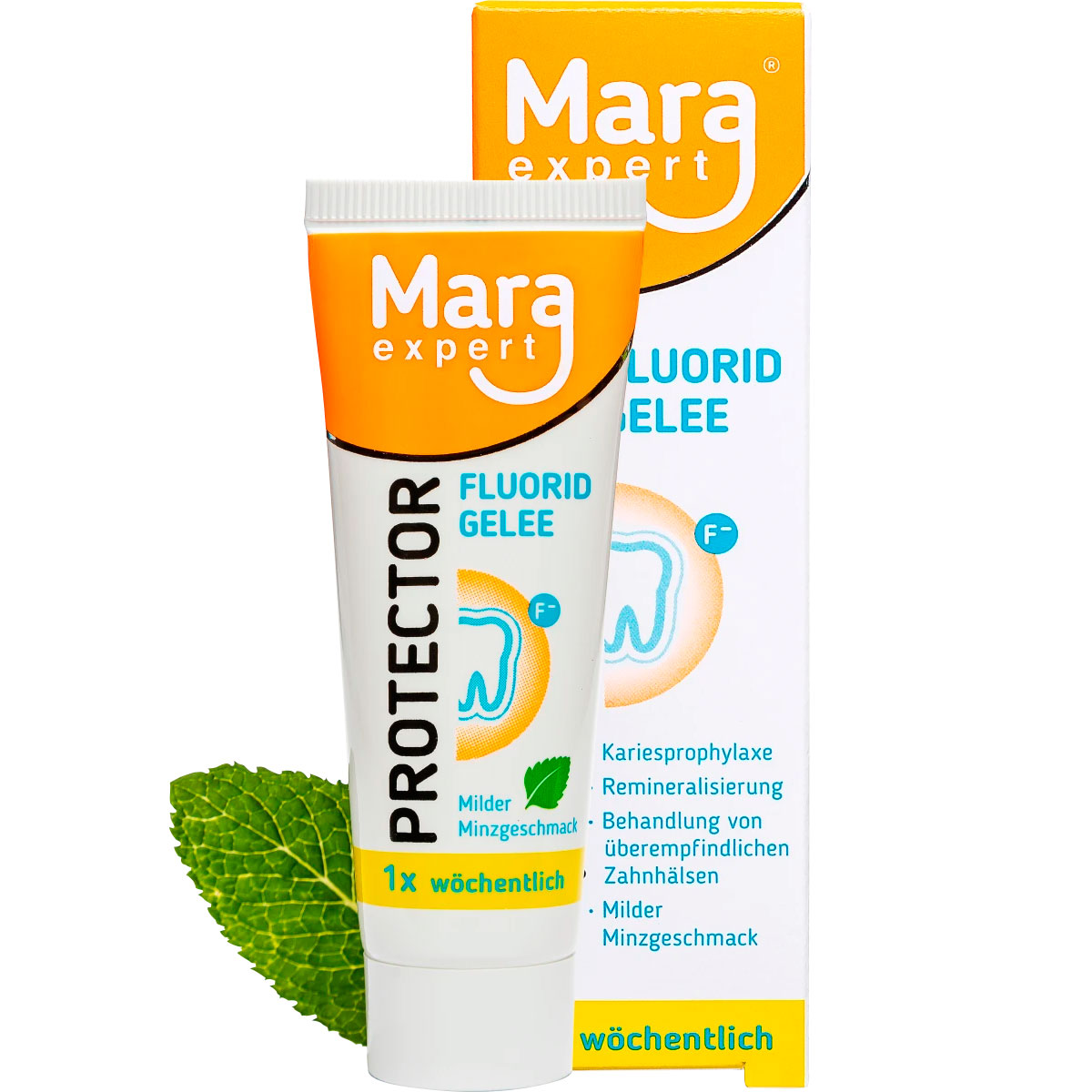 Fluor Gel Følsomme Tandhalse MARA EXPERT Protector 25 ml.