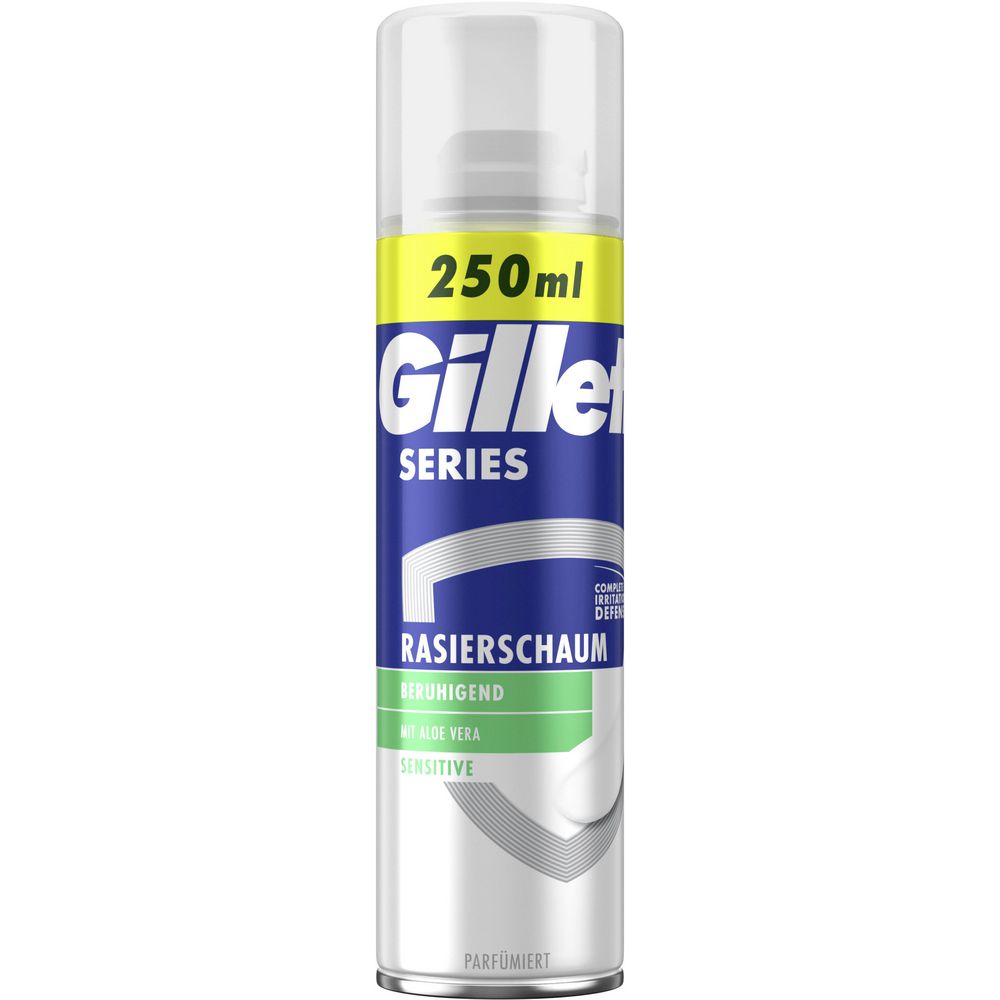 Gillette Barberskum Series Sensitive 250 ml