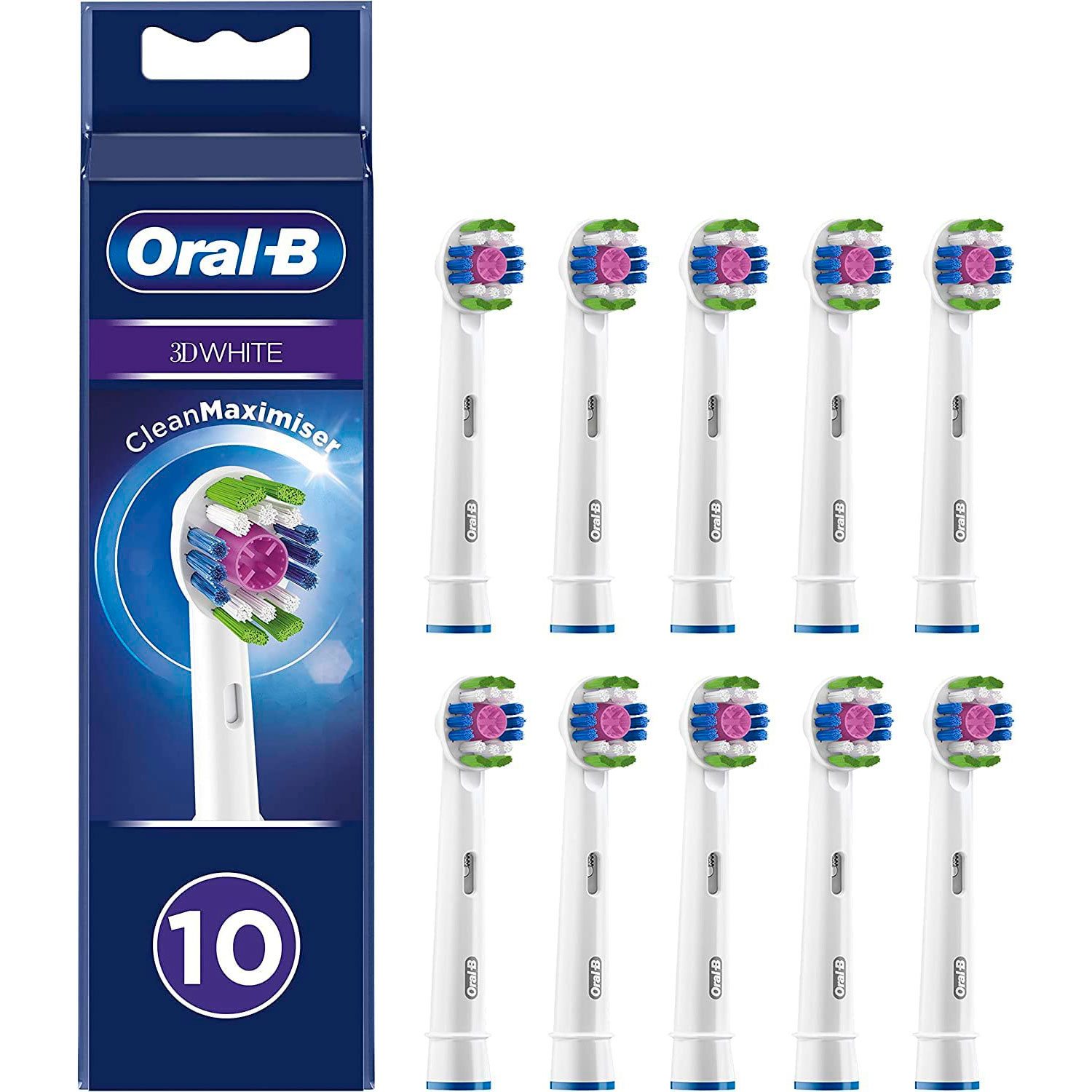 Oral-B Bürstenköpfe 10 Stk. 3D White CleanMaximize