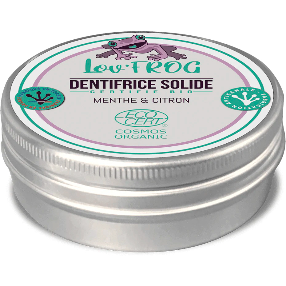 Økologisk Tandpasta Solid Lov ́Frog Mint & Citrus