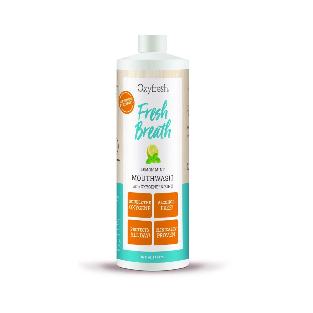 Oxyfresh Mundwasser Fresh Breath Lemon + Zink