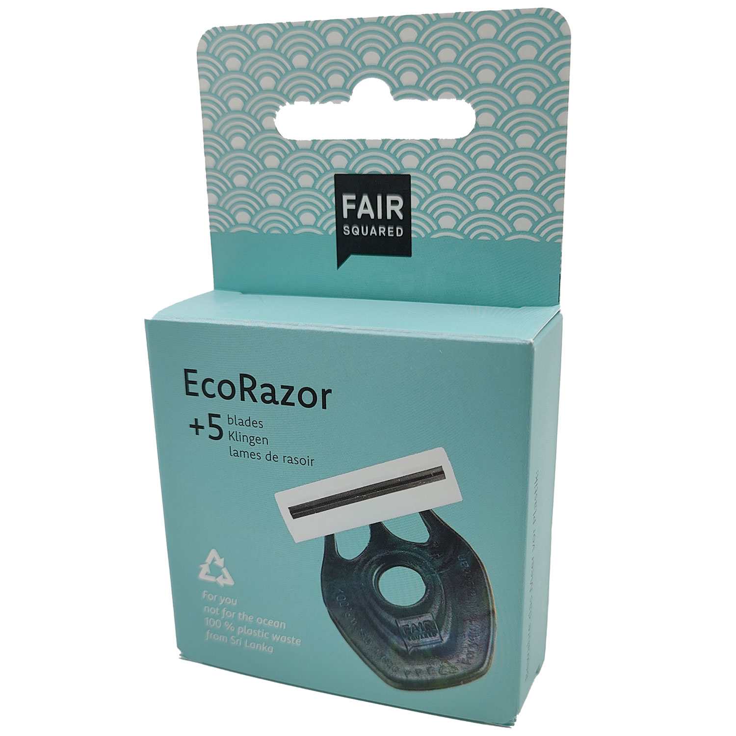 Rasiermesser Fair Squared EcoRazor Upcycling