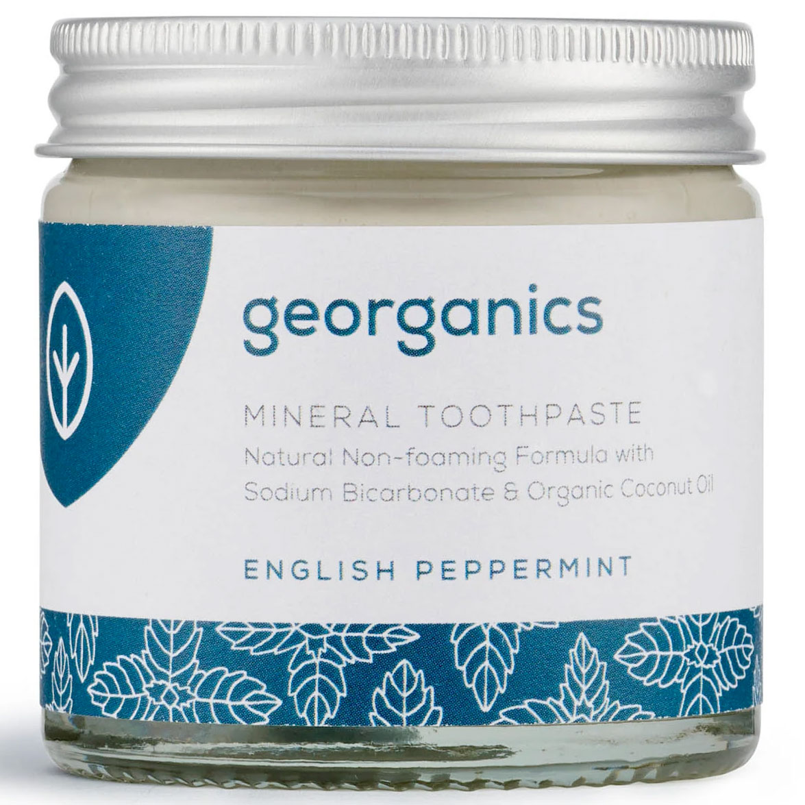 Bio-Mineral-Zahnpasta Georganics ohne Fluorid, Peppermint 60 ml