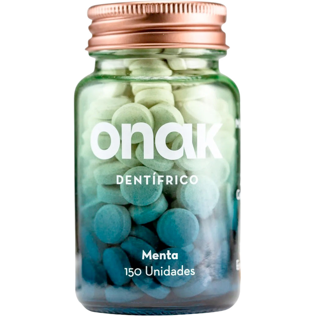 Naturlig Tandpasta Tabletter 150 stk. Onak Infinite Menta v1.1