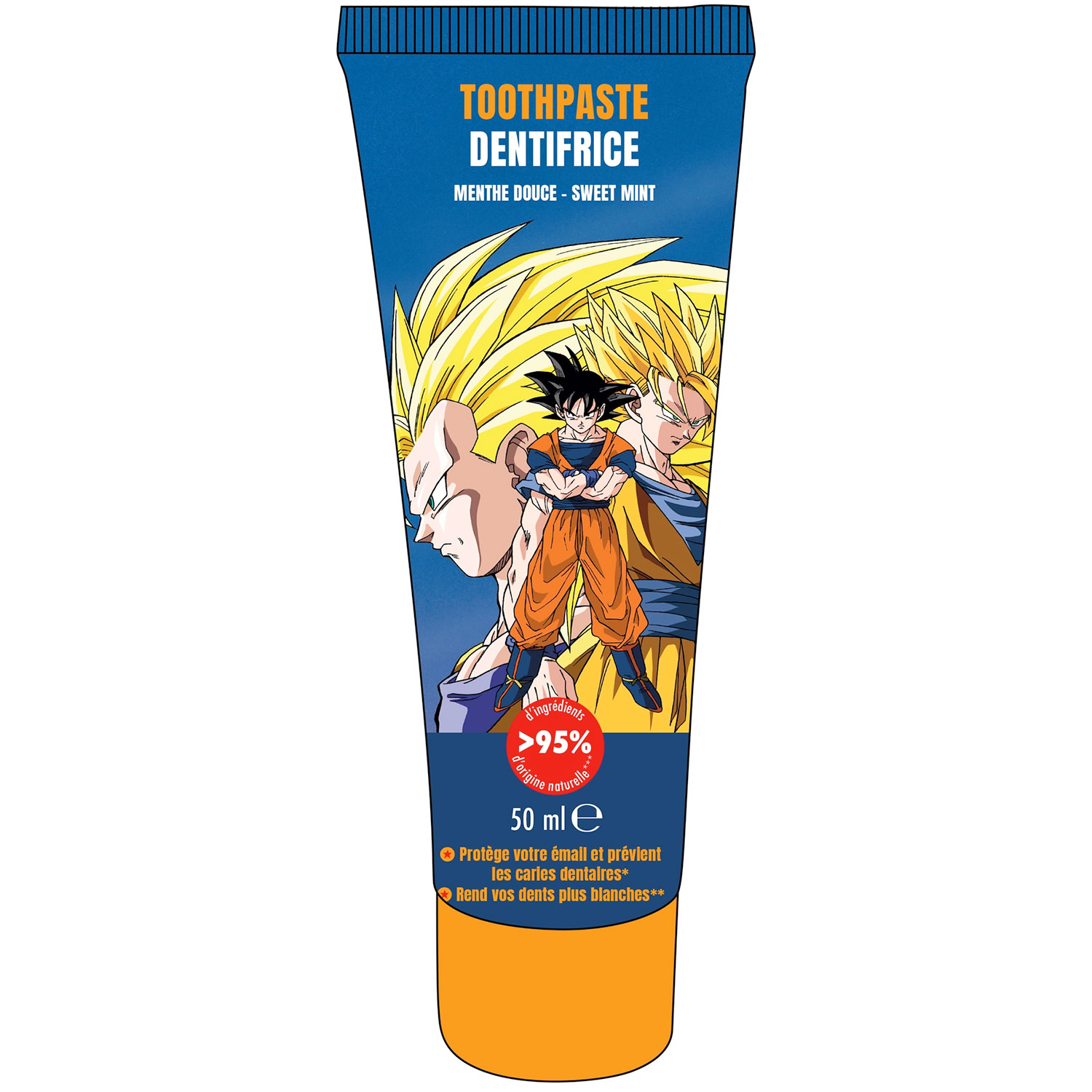 Dragon Ball Z Zahnpasta SüÐ ̄e Mint