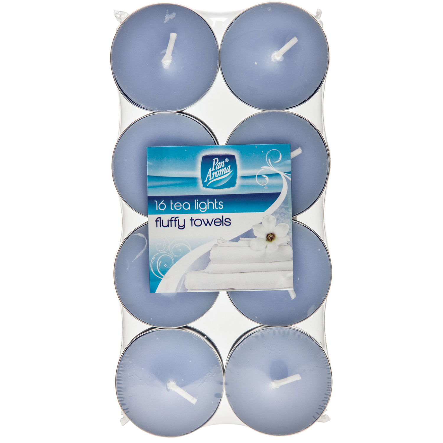 Duftlys 16 stk. Floffy Towel Pan Aroma