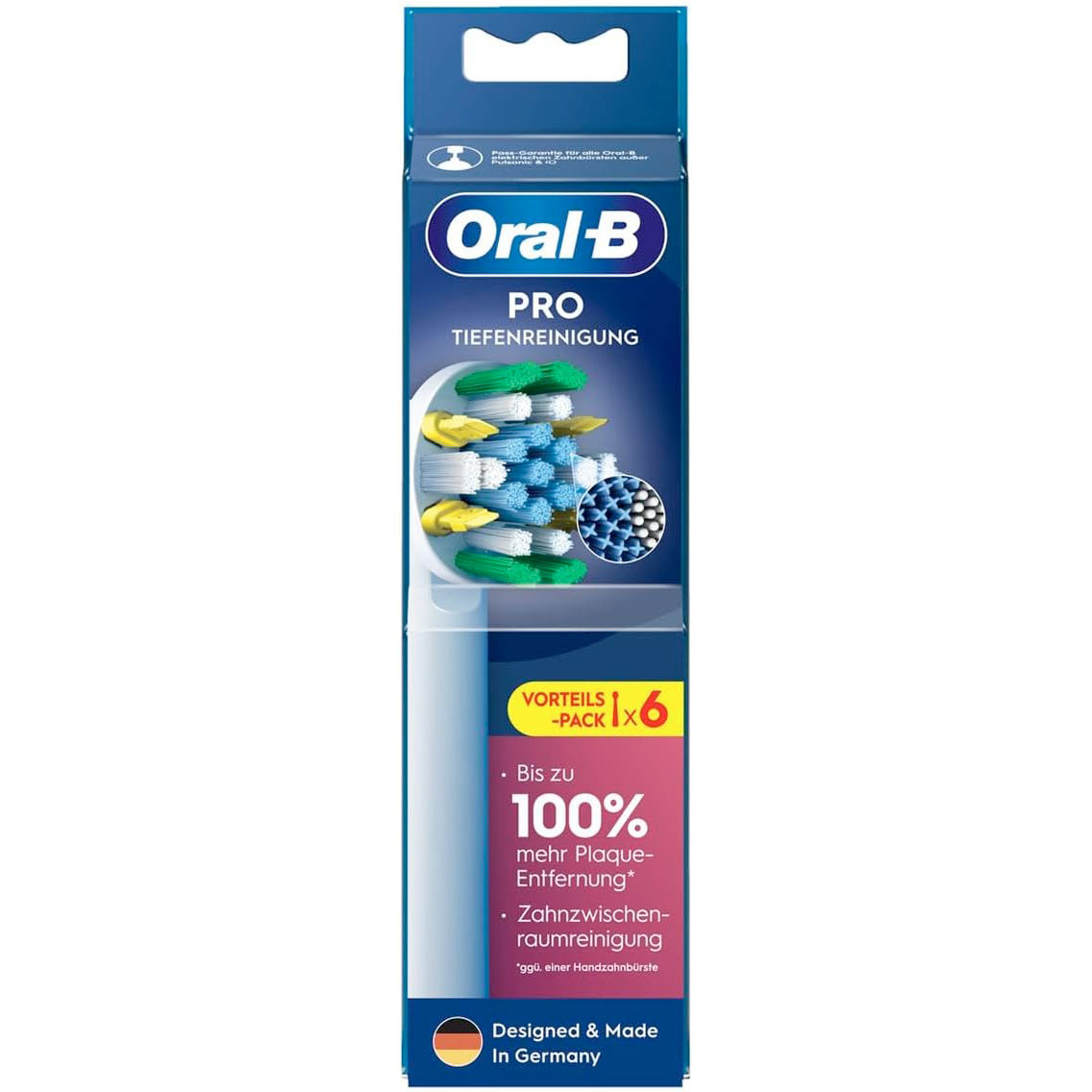 Oral-B PRO Floss Action Børstehoveder 6 stk.