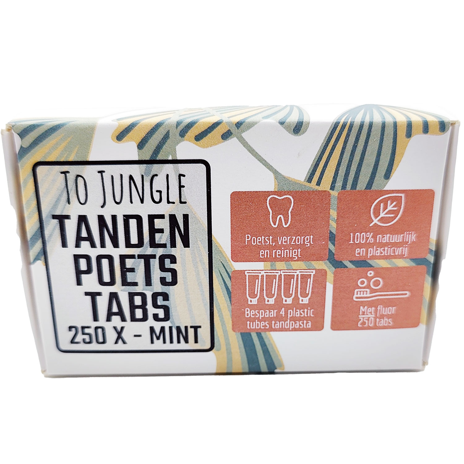 Zahnpasta-Tabletten To Jungle FLUOR 250 Stk.
