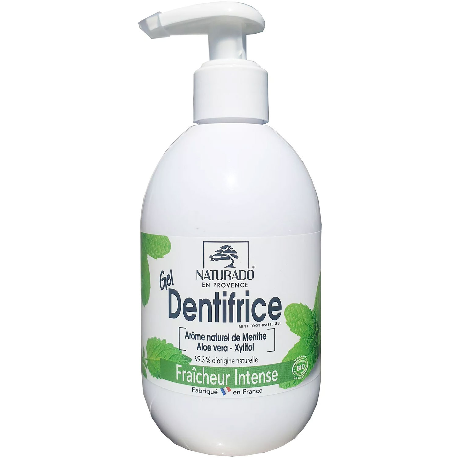 Bio-Xylitol-Zahnpasta Naturado Intense Freshness Mint 280 ml.