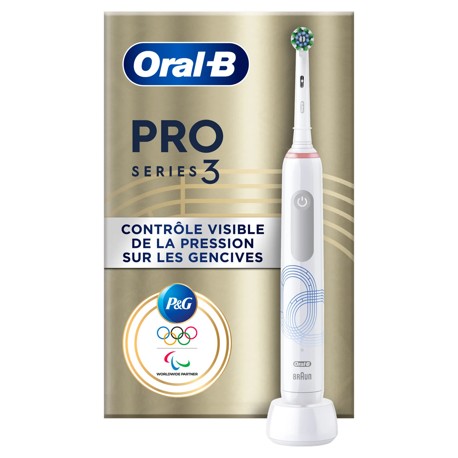 Oral-B Pro 3 3000 elektrische Zahnbürste Olympia Special Edition