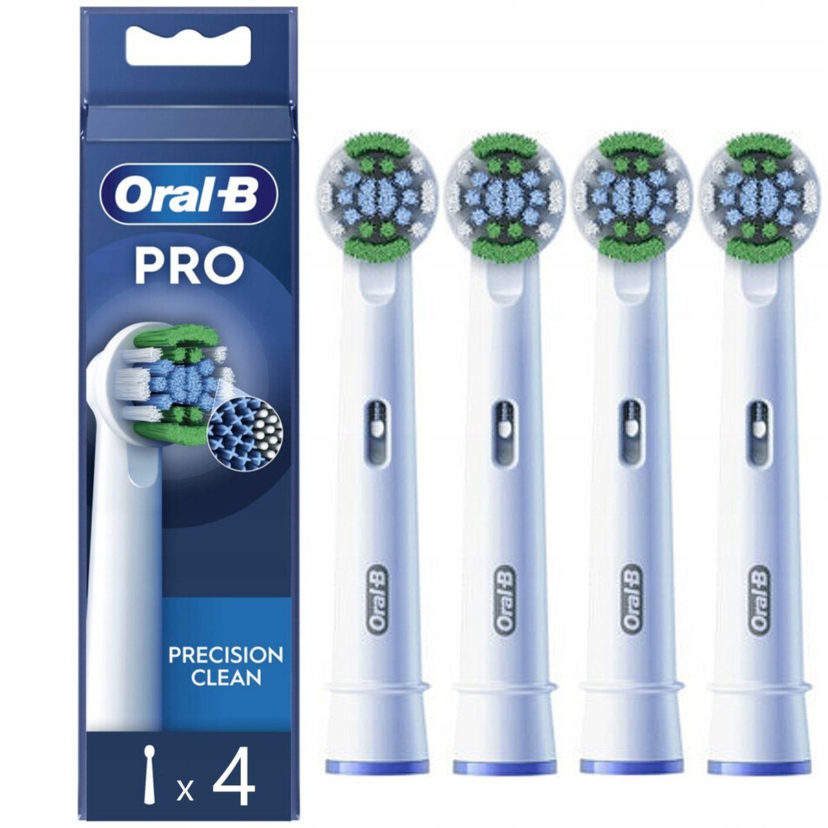 Oral-B PRO Precision Clean Børstehoveder 4 stk.
