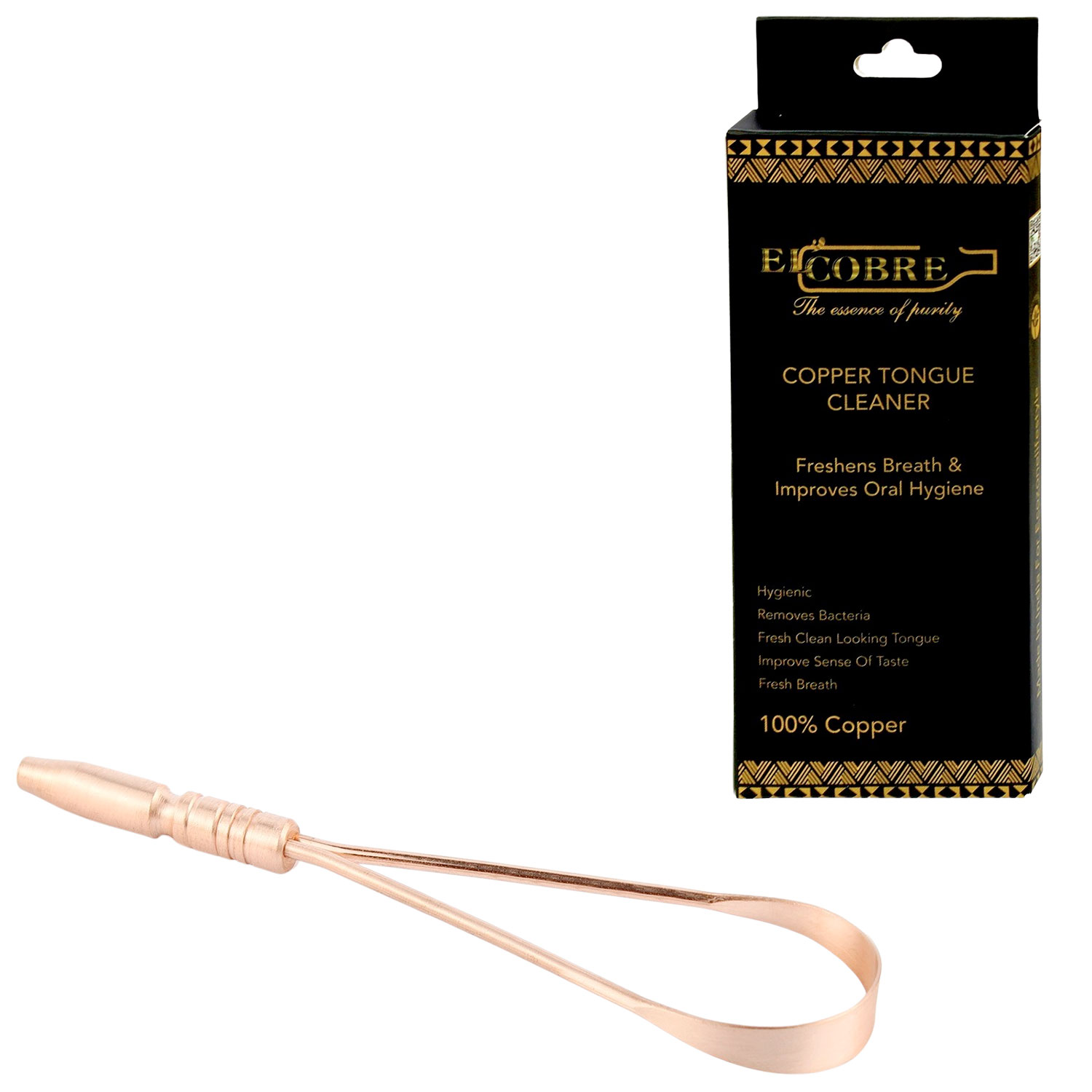 Tungerenser Kobber El'Cobre Pure Copper Tungeskraber 1 HÅNDTAG