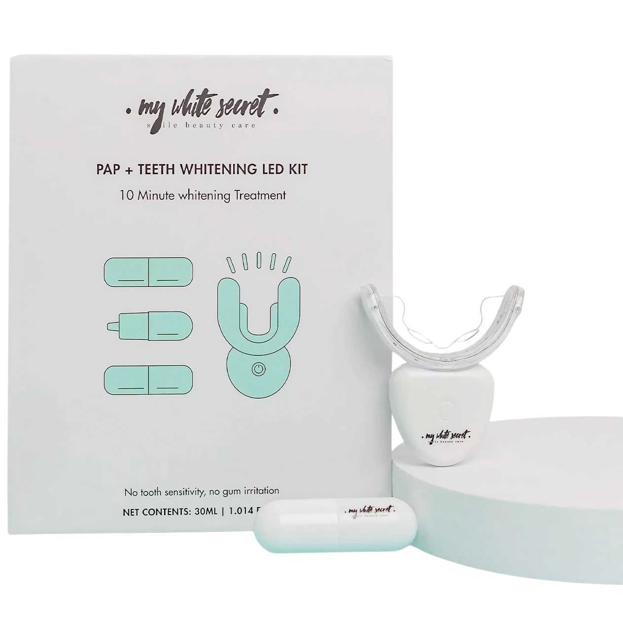 Tandblegning Sæt My Secret White Teeth Whitening LED Kit
