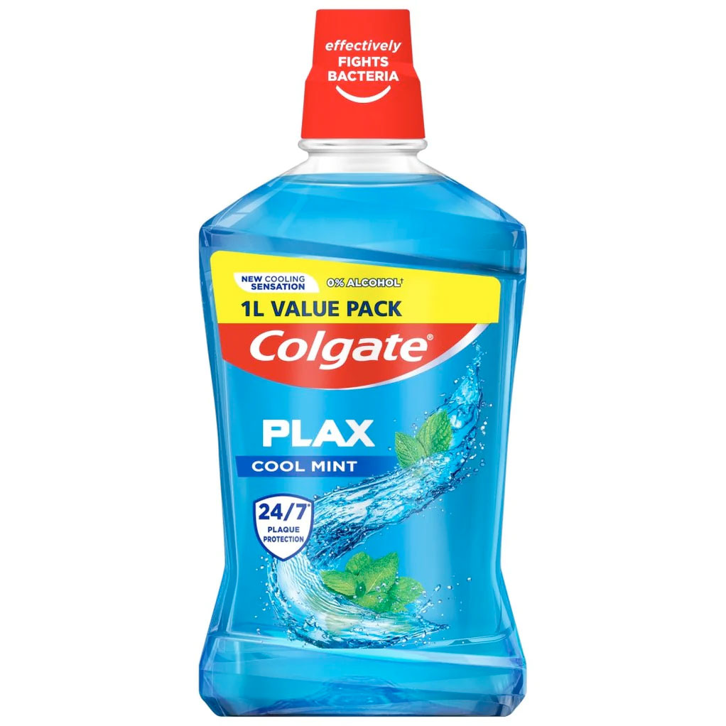 Colgate Mundwasser 1 Ltr. Plax Cool Mint