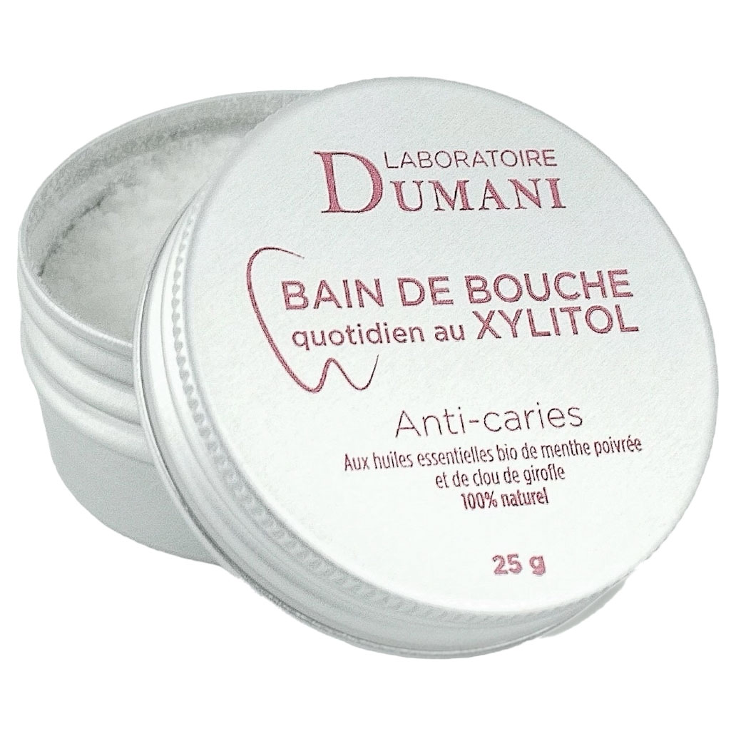 Natürliches Xylitol-Mundwasserpulver Laboratoire Dumani Anti-Karies