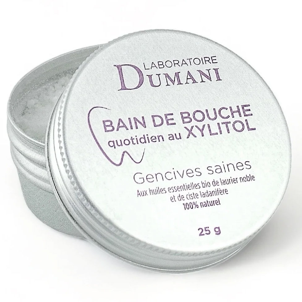 Naturlig Xylitol Mundskyl Pulver Laboratoire Dumani Healthy Gum