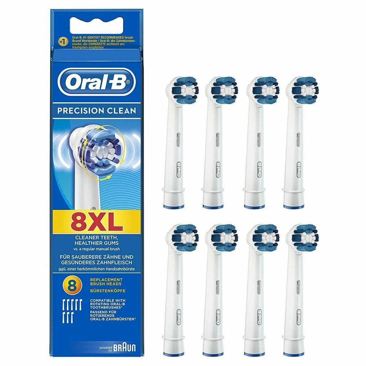 Oral-B Precision Clean Bürstenköpfe Original 8 Stk.