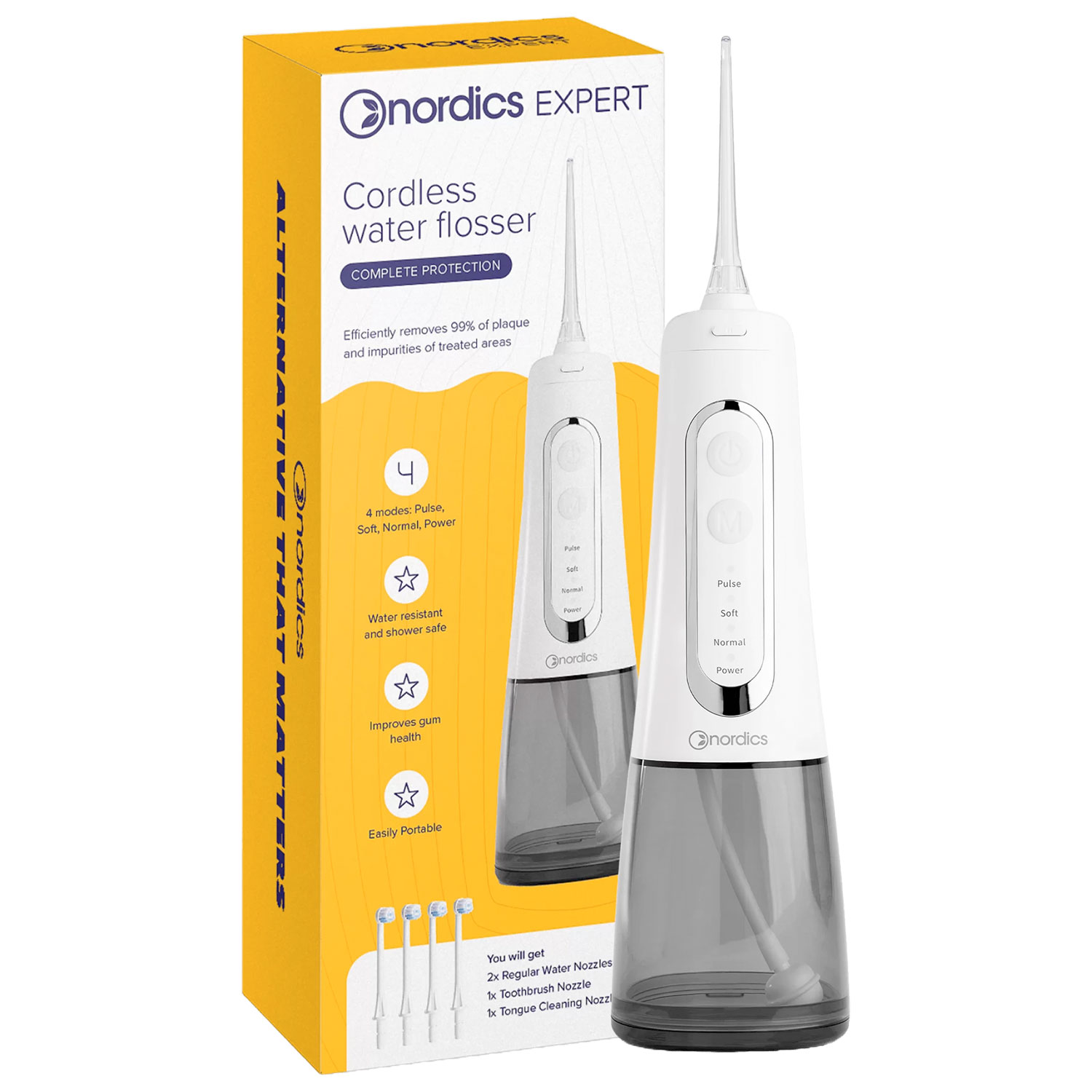 Trådløs Mundskyller Nordics Waterflosser EA139W