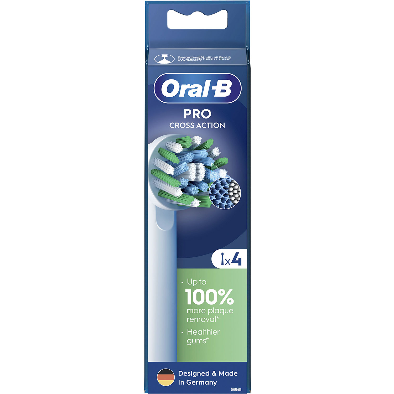 Oral-B PRO Bürstenköpfe CrossAction 4 Stk.