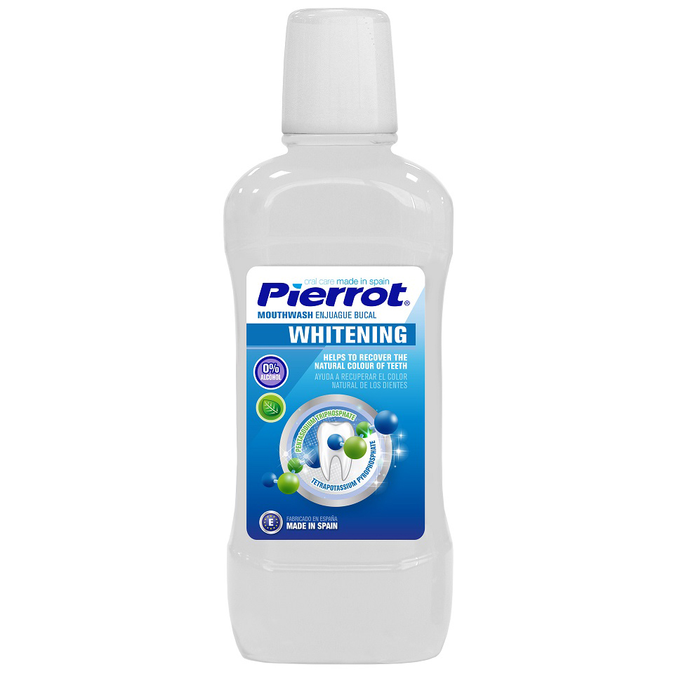 Whitening Mundwasser Pierrot 500 ml.