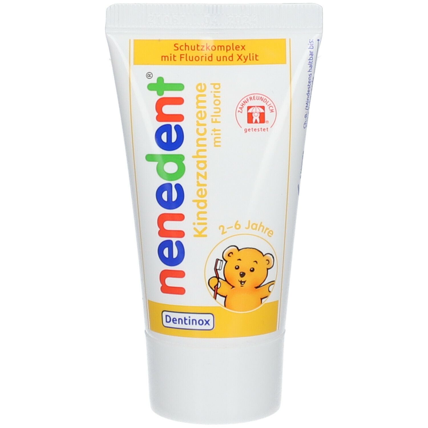 Nenedent Xylitol Kinderzahnpasta mit Fluorid 50 ml