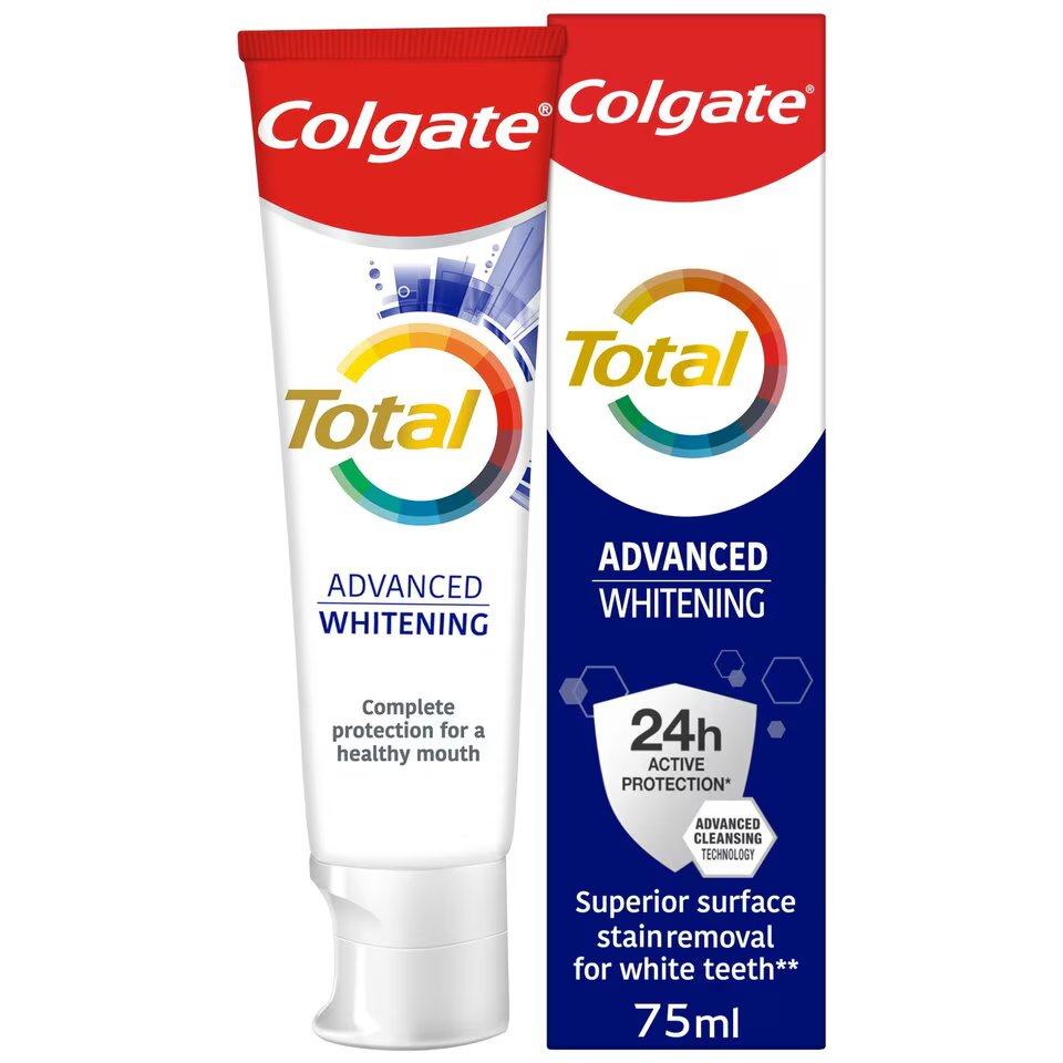 Colgate Tandpasta Total Advanced Whitening 75 ml DATOVARE