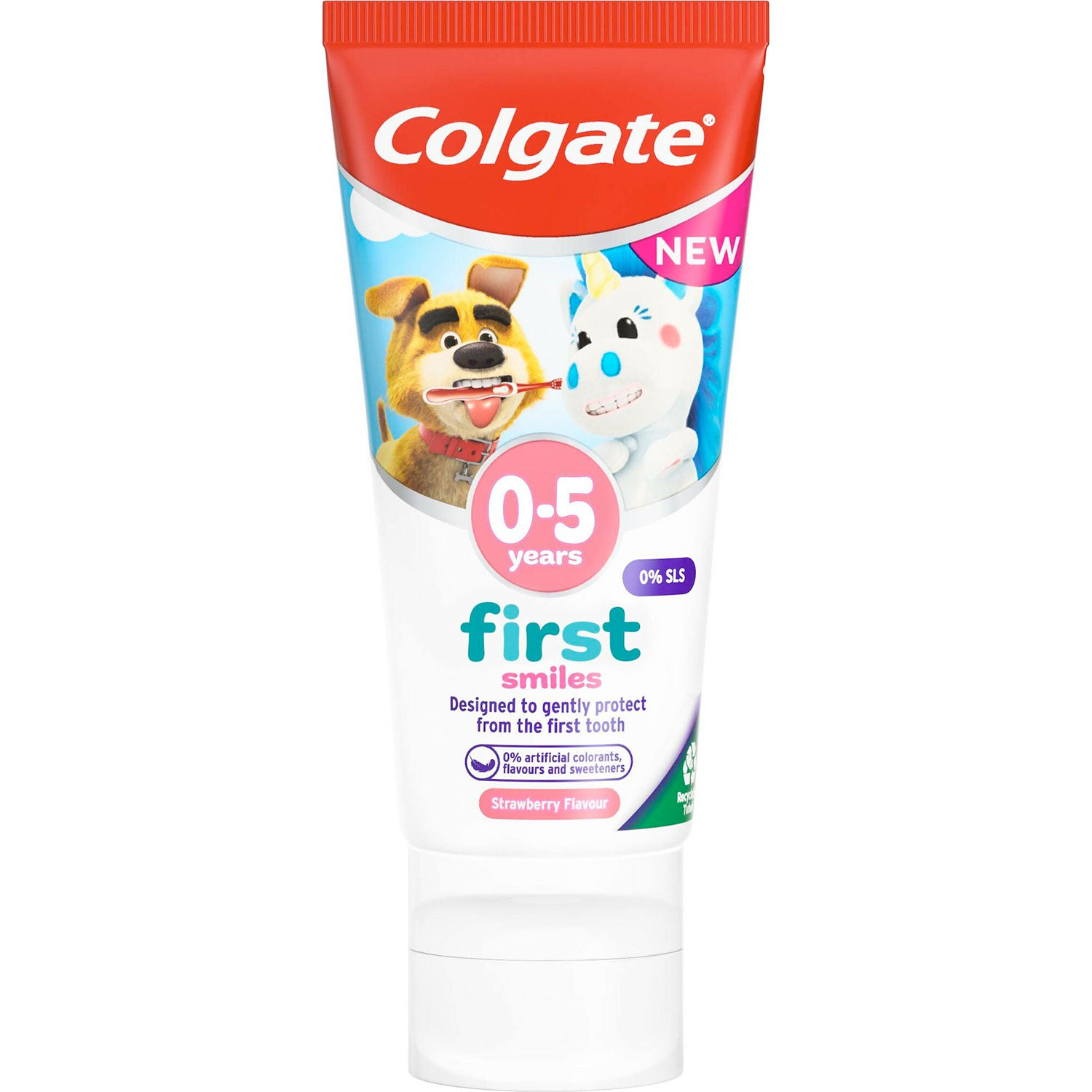 Colgate Børnetandpasta First Smiles 0-5 år 50 ml.