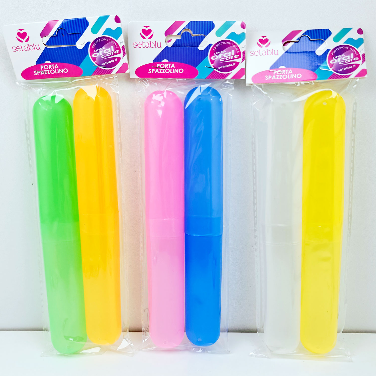 Zahnbürsten- Setablu -Set, blau, 2-tlg.