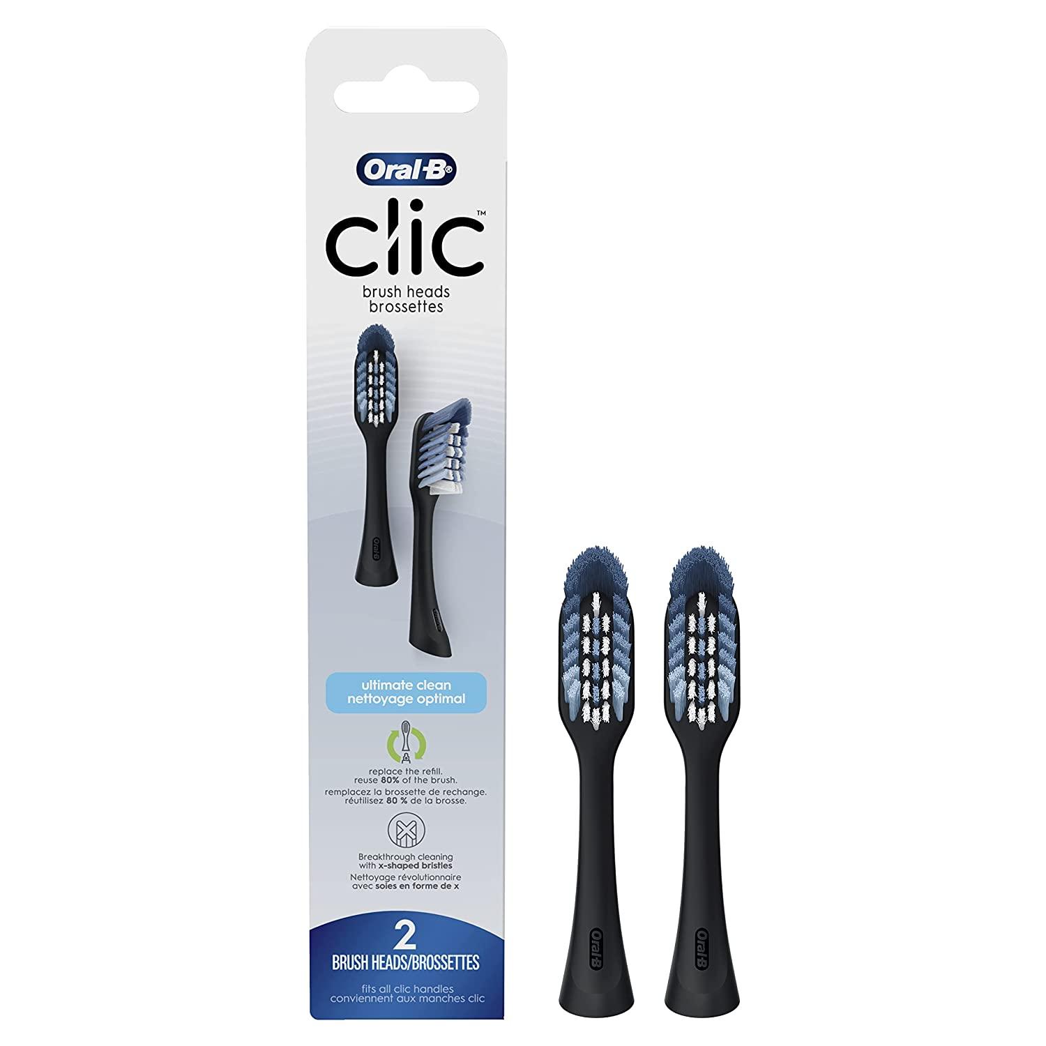 Oral-B CLIC Zahnbürstenköpfe Ultimate Clean 2 Stk.