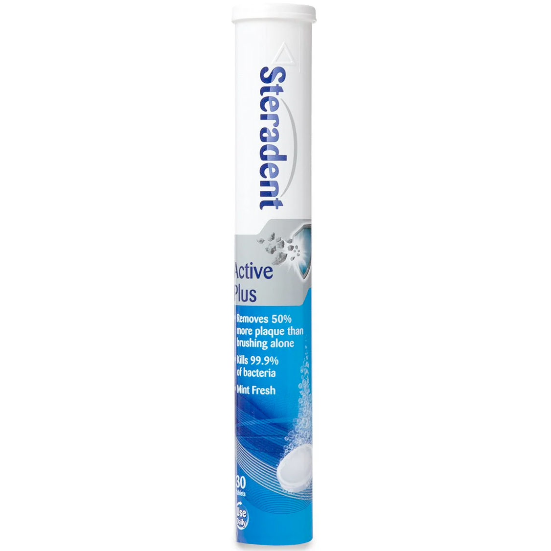 Steradent Active Plus Rensetabletter til protese 30 stk.