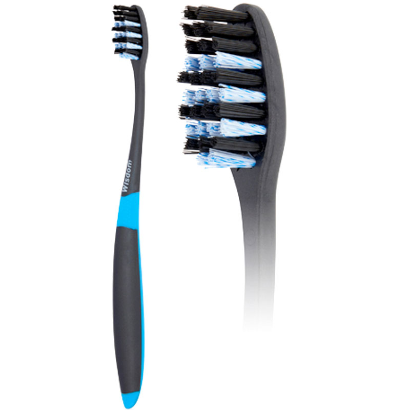 Whitening Tandbørste Wisdom Active Whitening Charcoal