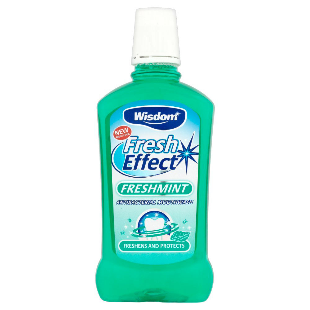 Mundwasser Wisdom Fresh Effect Freshmint 500 ml.