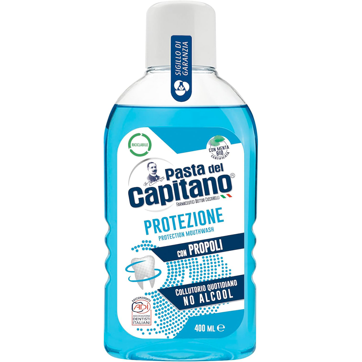 Mundwasser Pasta del Capitano Protection 400 ml.