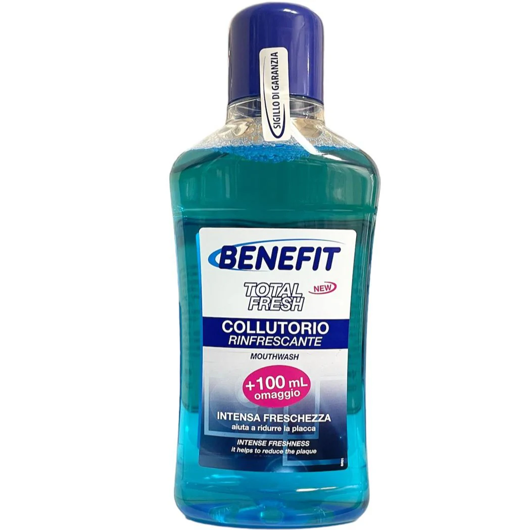 Benefit Mundwasser Total Fresh Extra Fluorid 500 ml.
