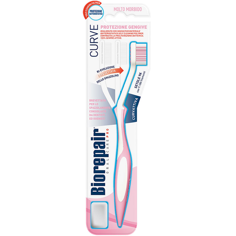 Biorepair Tandbørste Curve Gum Protection Super Soft