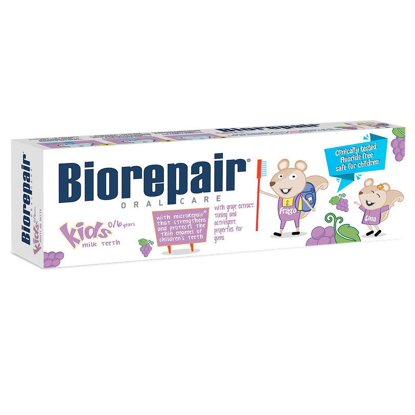 Biorepair Kinderzahnpasta Traube 0-6 Jahre 50 ml