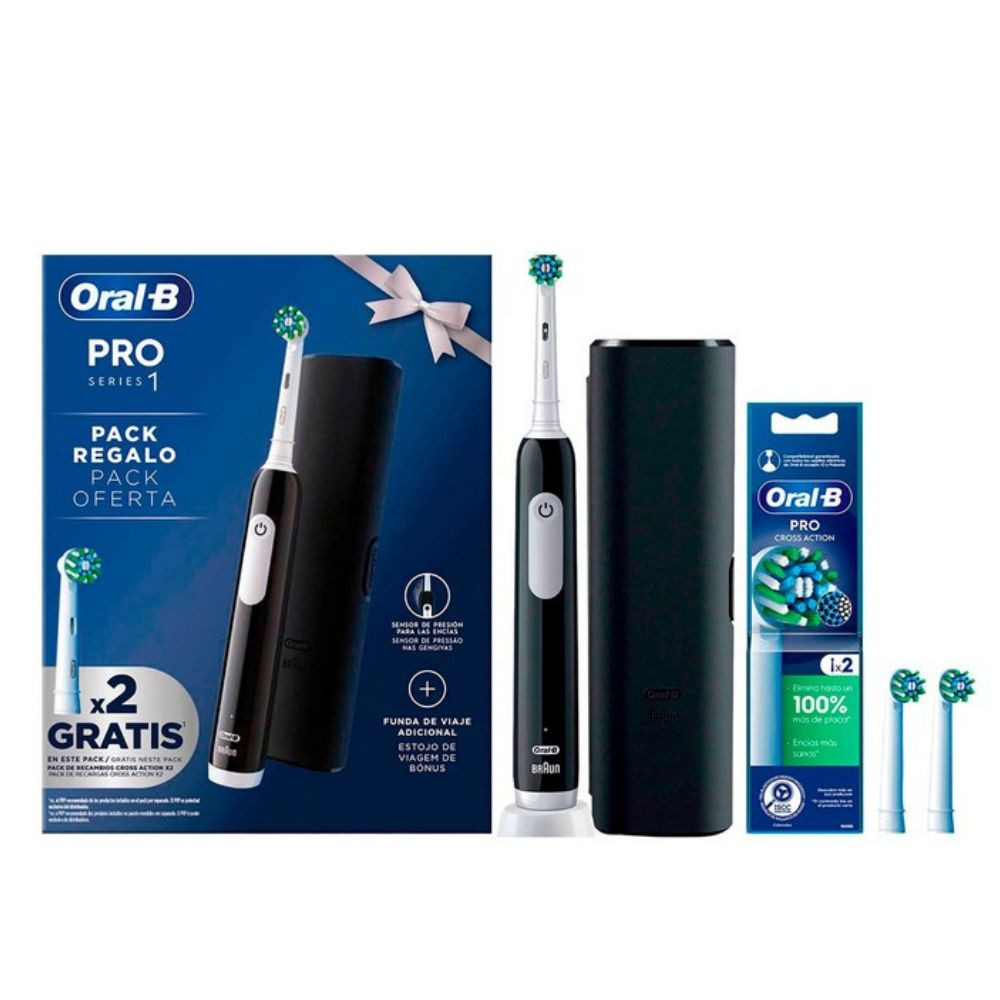 Oral-B Pro Series 1 El-tandbørste + 2 stk. Ekstra Børstehoveder