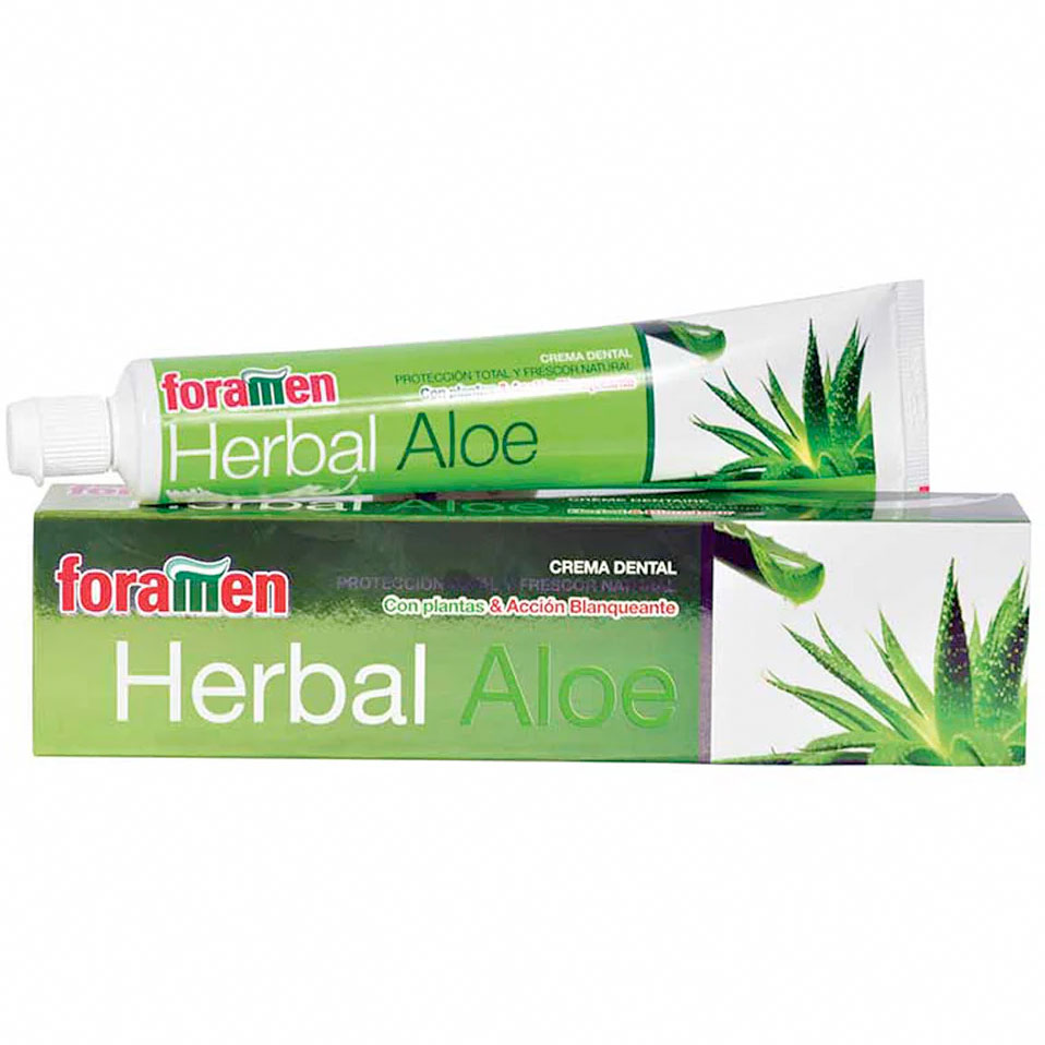 Aloe Vera Tandpasta FORAMEN Herbal Aloe 75 ml.